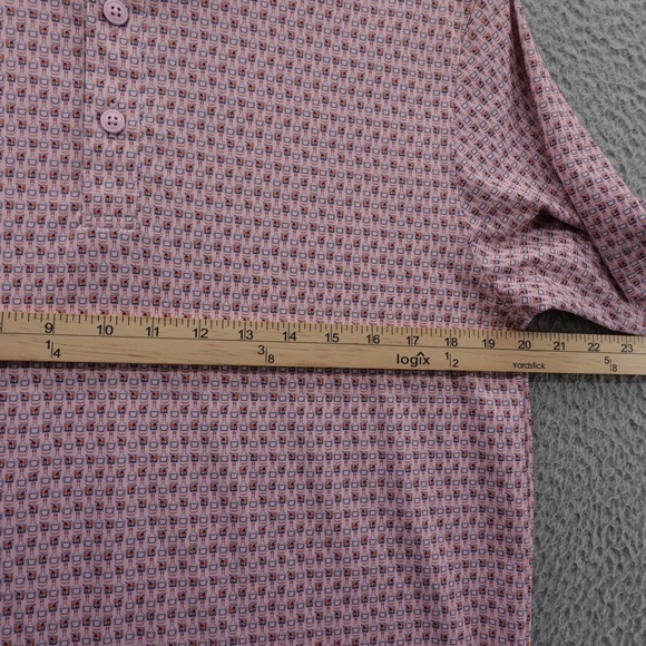 Walter Hagen Performance 11‎ Golf Polo Shirt All Over Print Mens Small NWT - Picture 8 of 14